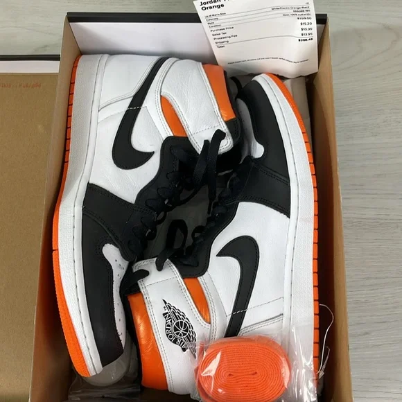 Jordan 1 Retro High Electro Shoes - Picture 12 of 12